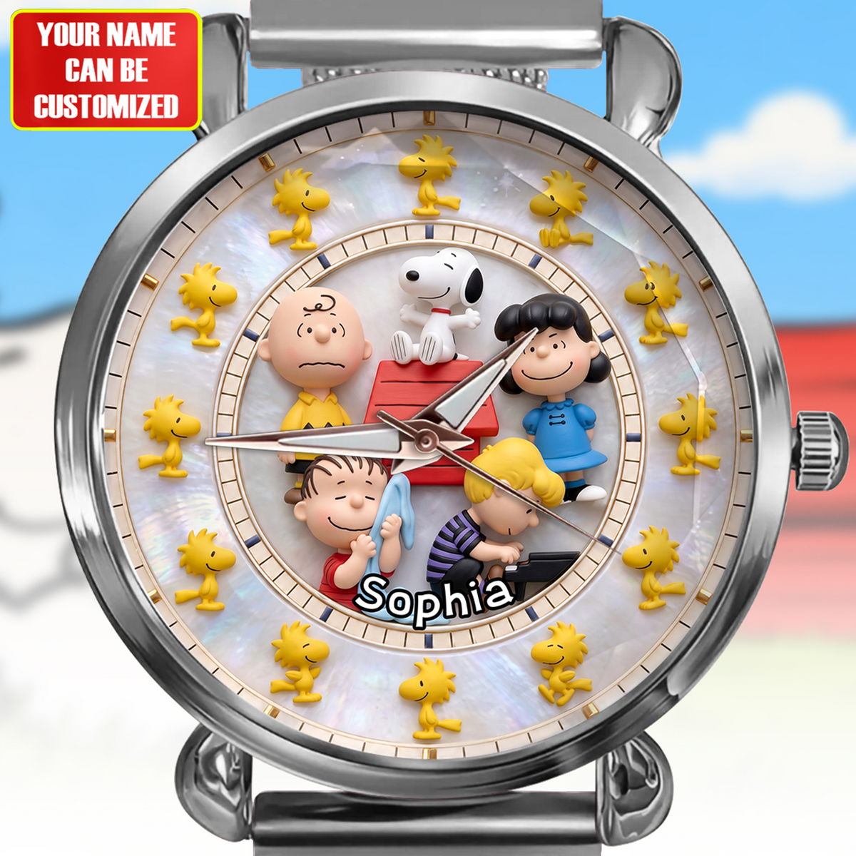 Good Friends Forever Custom Watch – Retro Cartoon Style