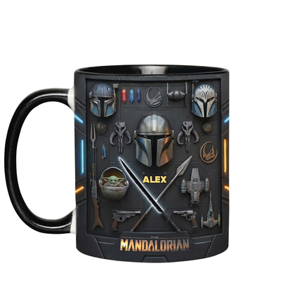 This Is The Way - Personalized The Force Accent Mug