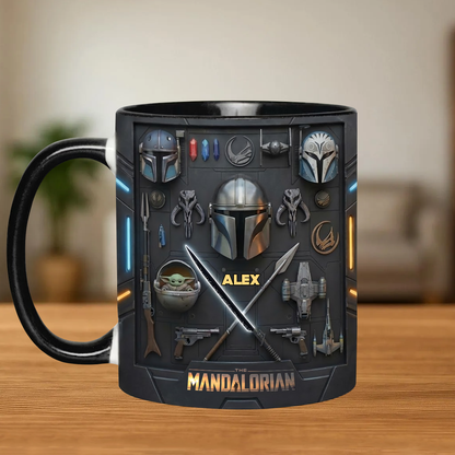 This Is The Way - Personalized The Force Accent Mug