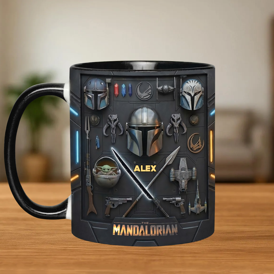 This Is The Way - Personalized The Force Accent Mug