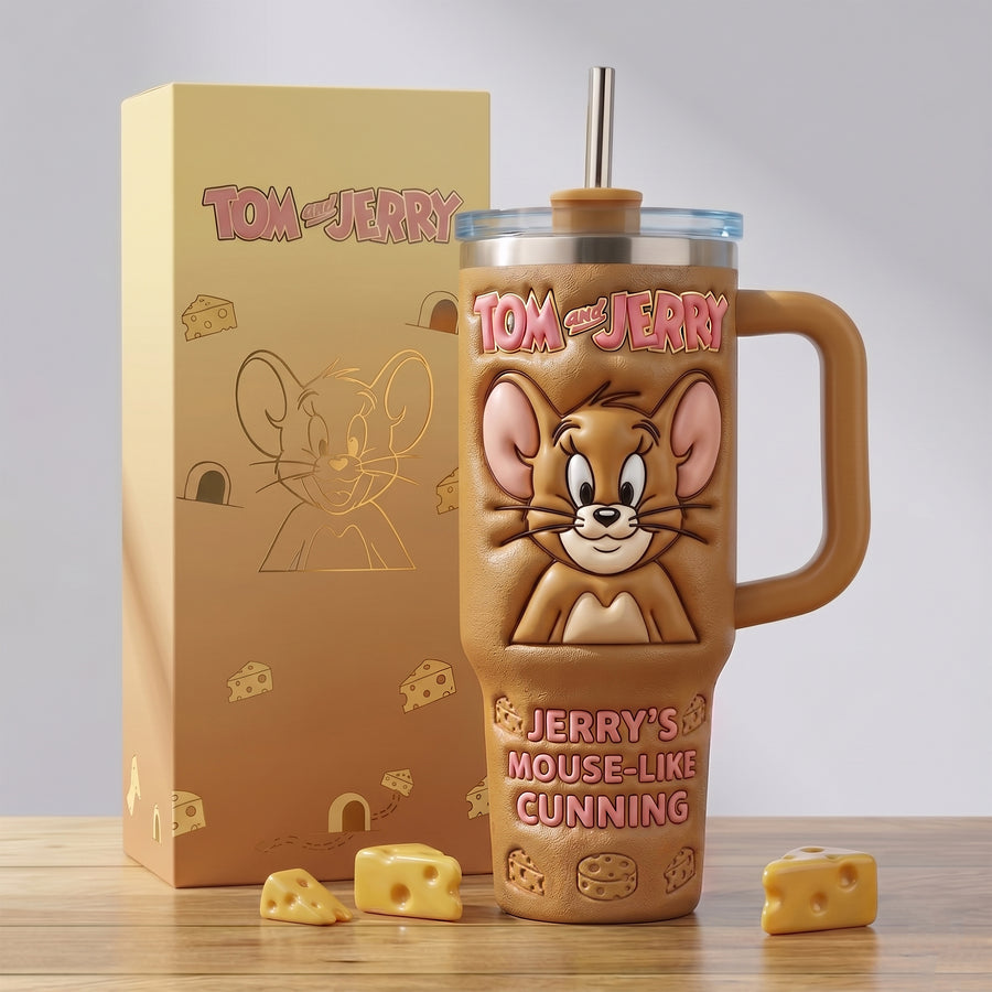 Clever Mouse - Cat & Mouse Insulated Tumbler