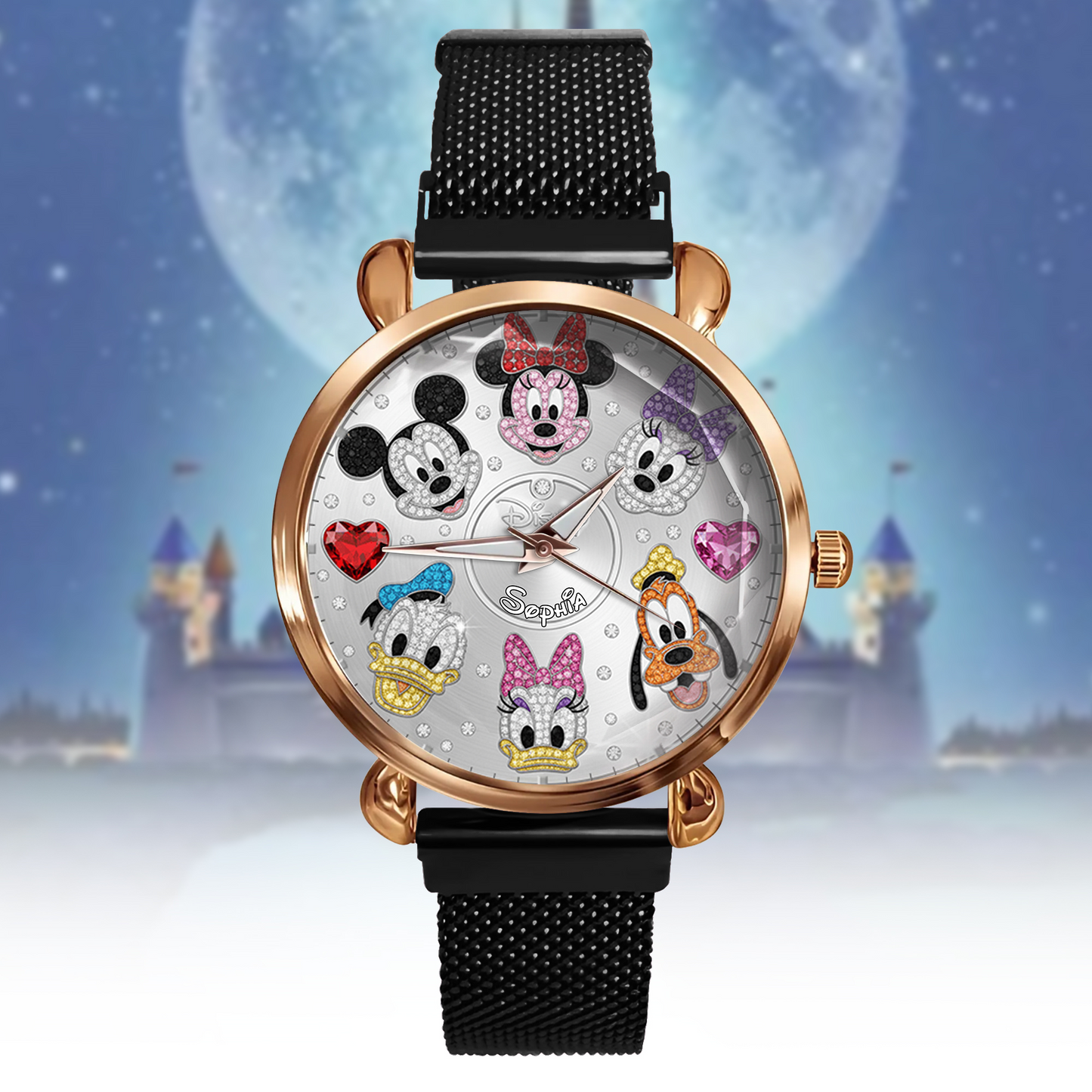 Magical World 2 - Personalized Mouse Women Hand Watch