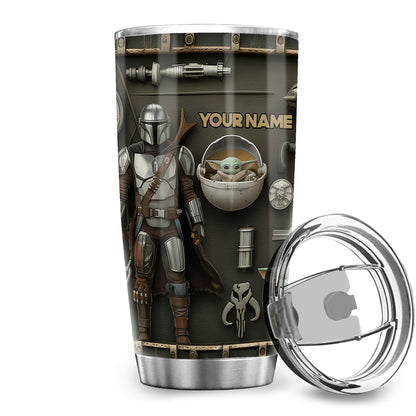 This Is The Way - Personalized The Force Tumbler