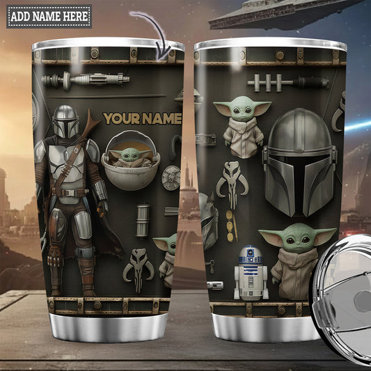 This Is The Way - Personalized The Force Tumbler