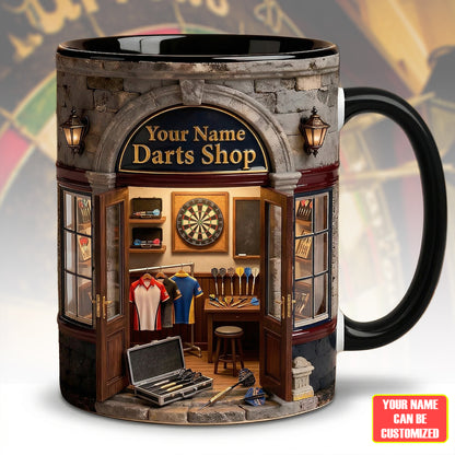 Darts Shop Coffee Mug - Personalized Gifts For Dart Lovers