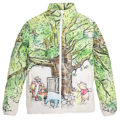 Woodland Friends Puffer Thermal Stand Collar Jacket