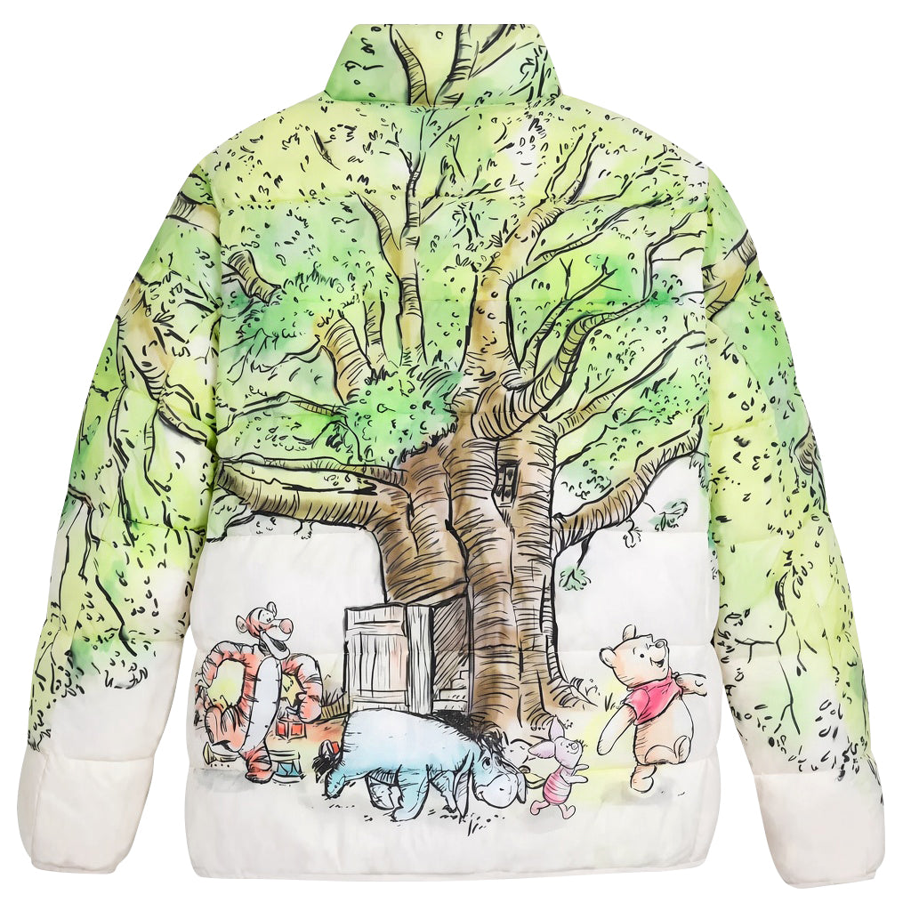 Woodland Friends Puffer Thermal Stand Collar Jacket
