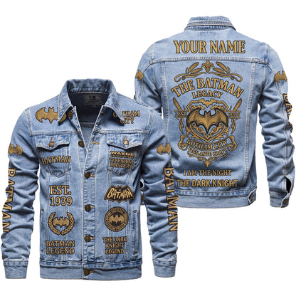 Dark Knight 87th Anniversary Denim Casual Jacket