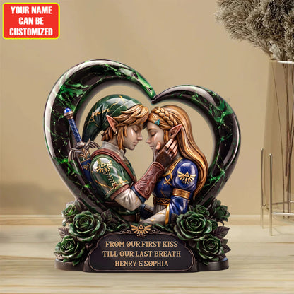 Fantasy Love Acrylic Plaque - Personalized Gifts For Couple