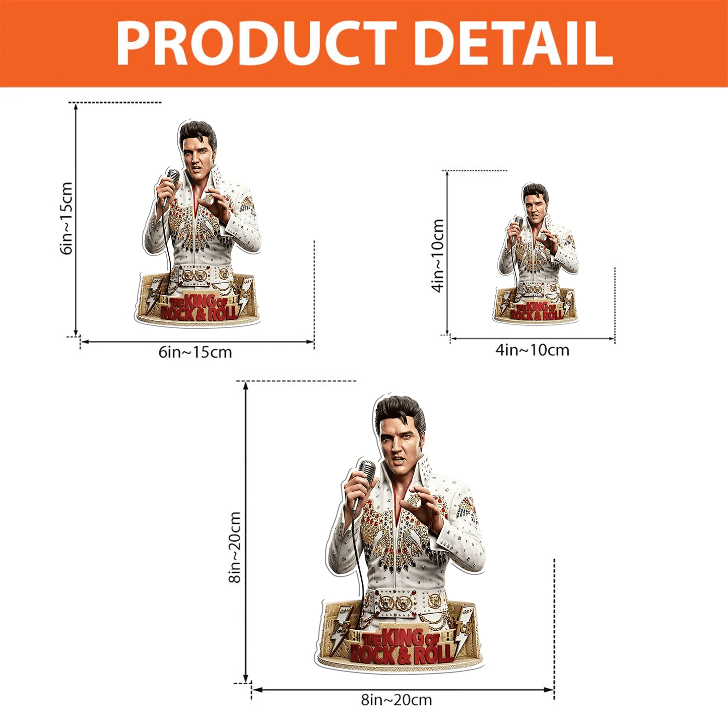 Rock & Roll Legend Acrylic Plaque – Vintage Music Inspired Display Decor