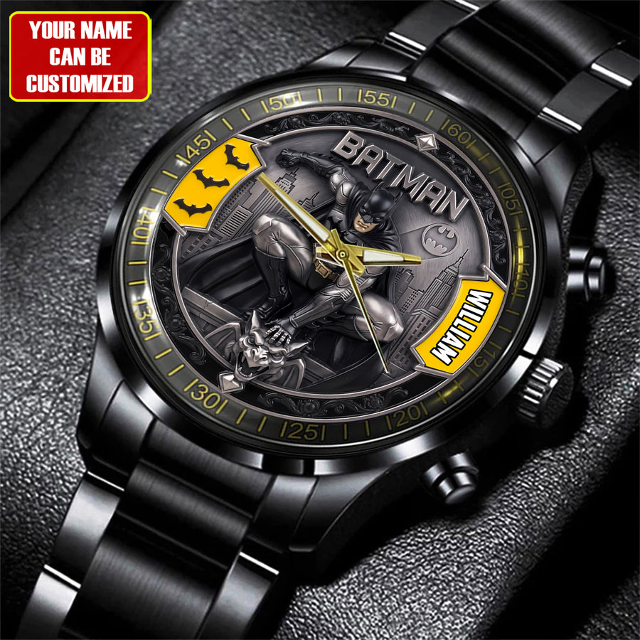 Personalized Dark Knight Watch – Unique Gift for Fans