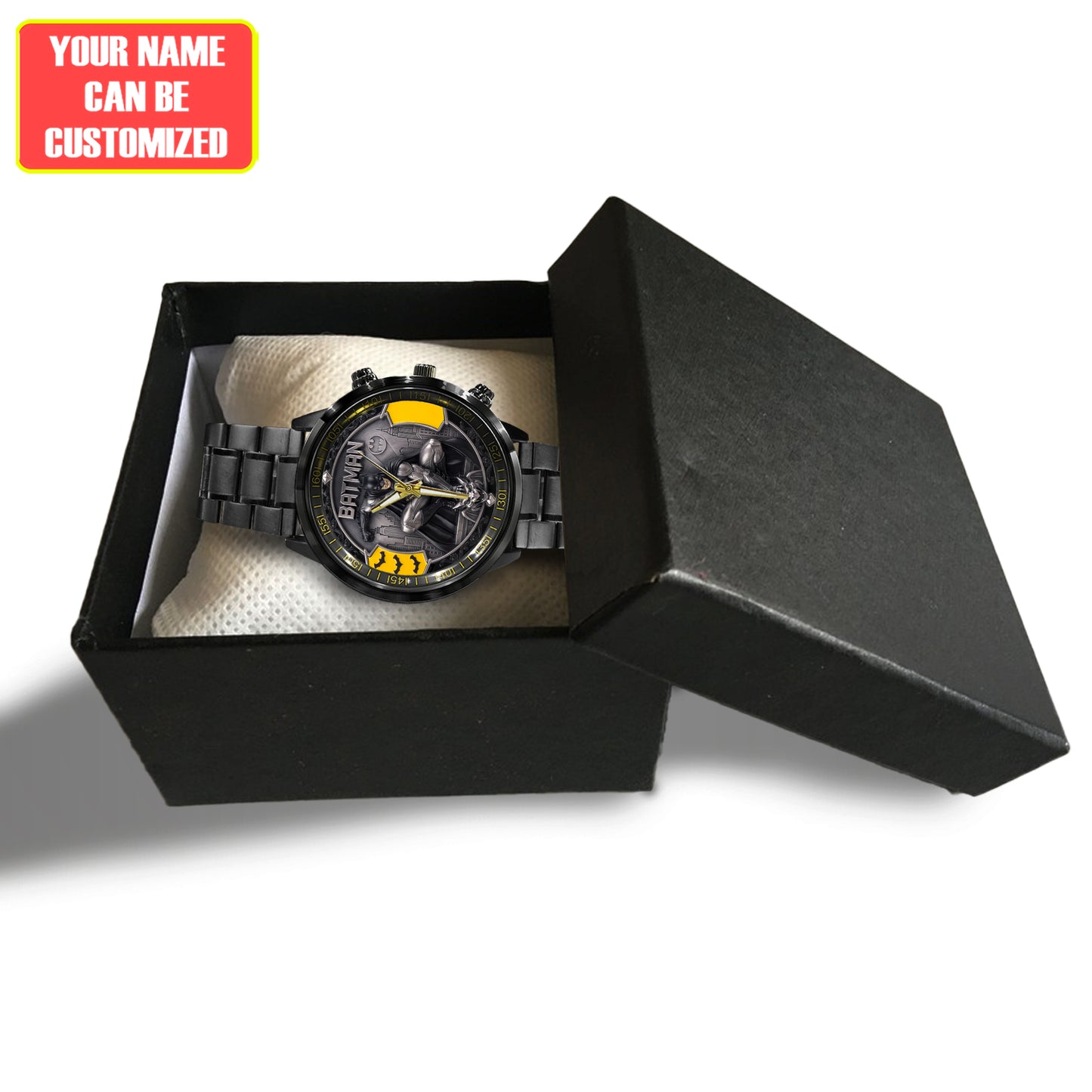 Personalized Dark Knight Watch – Unique Gift for Fans