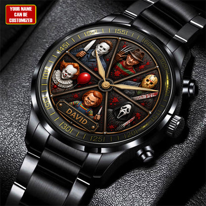 Horror Characters Watch, Personalized Gifts For Horror Movie Fans