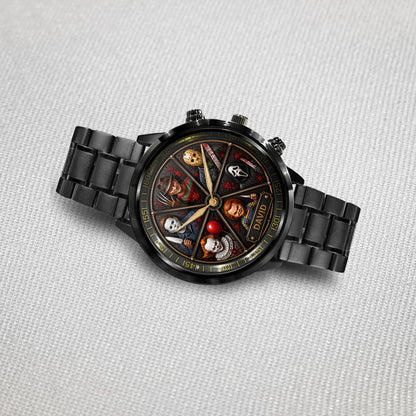 Horror Characters Watch, Personalized Gifts For Horror Movie Fans