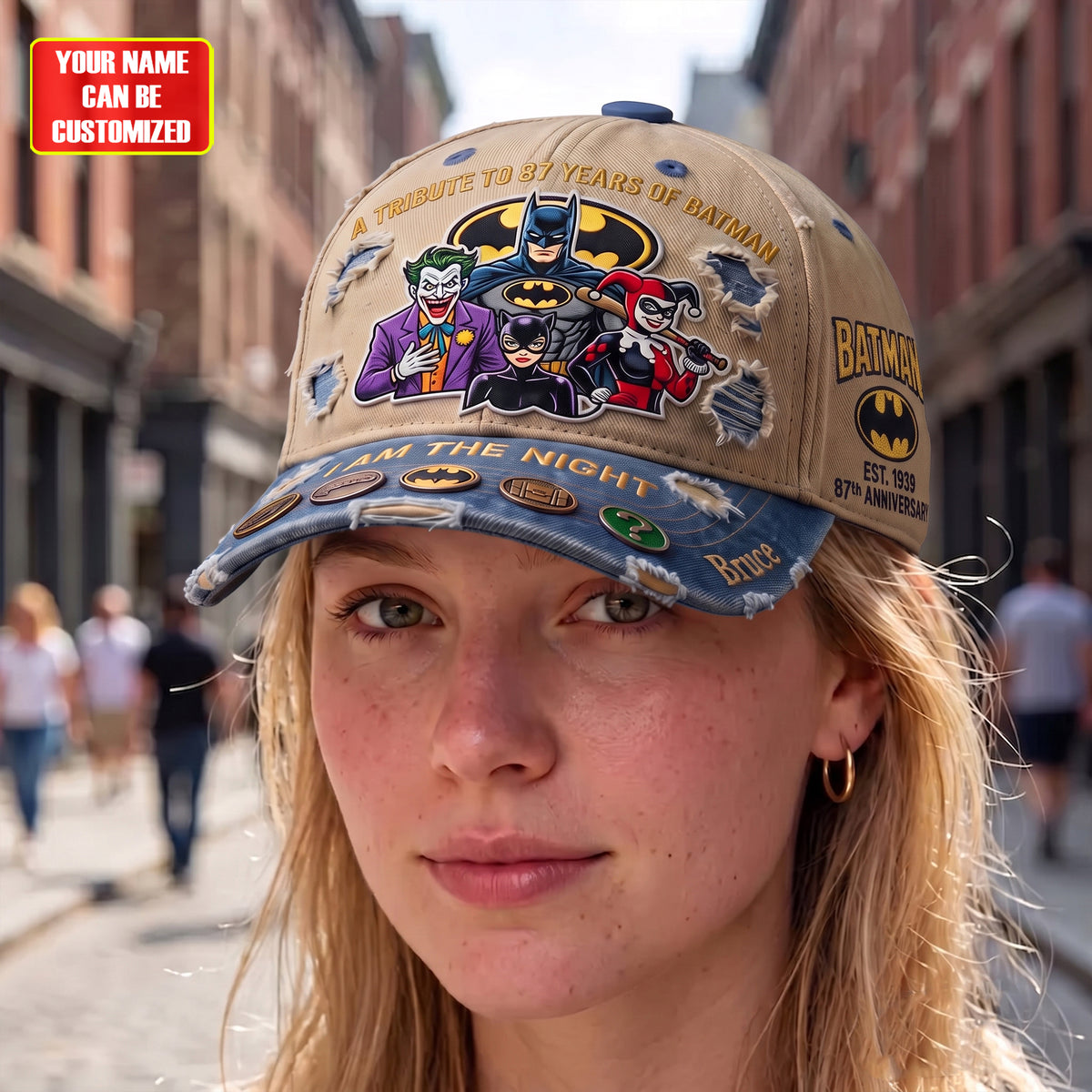 BTM Celebrate 87 Years Of Legend - Personalized Classic Cap, Gift For Comic Fans