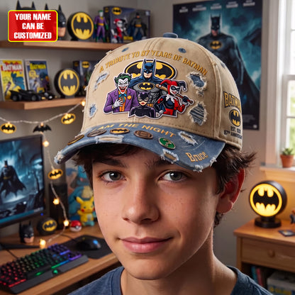 BTM Celebrate 87 Years Of Legend - Personalized Classic Cap, Gift For Comic Fans