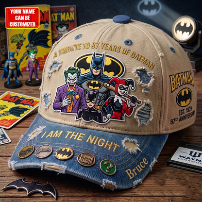 BTM Celebrate 87 Years Of Legend - Personalized Classic Cap, Gift For Comic Fans