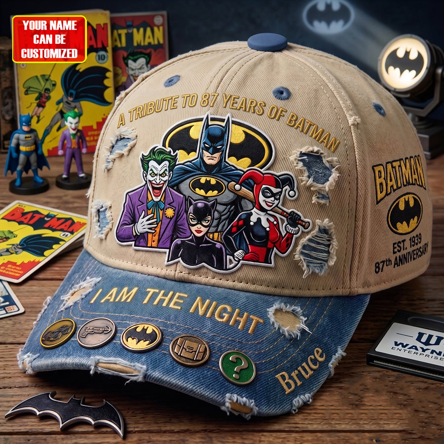 BTM Celebrate 87 Years Of Legend - Personalized Classic Cap, Gift For Comic Fans