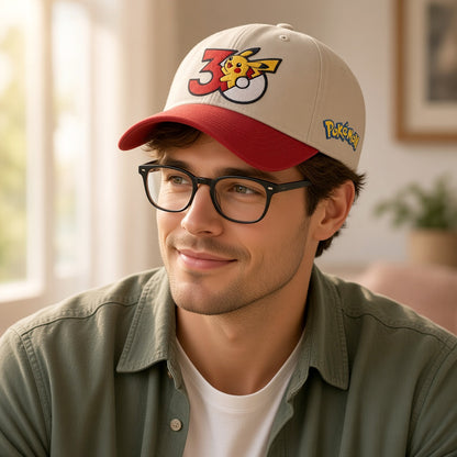 30th Anniversary Cute Creature Cap – Retro Trainer Baseball Hat