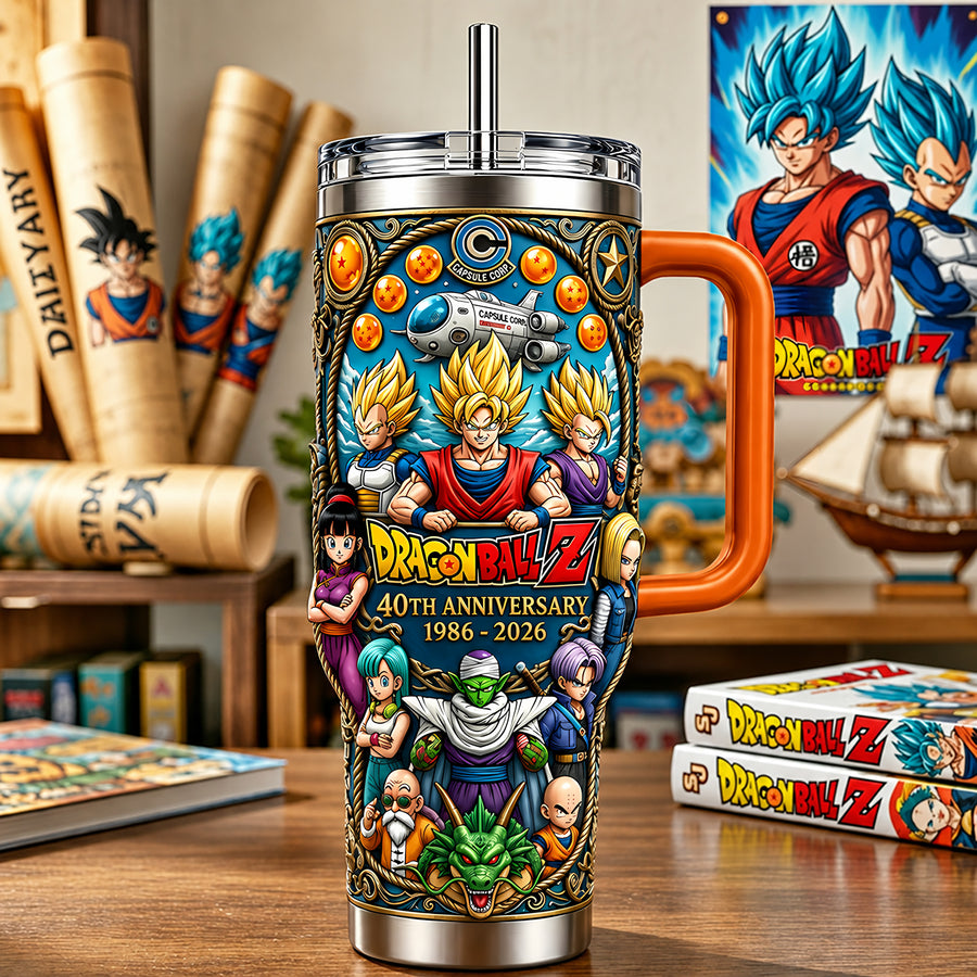 Anime Fighter - Personalized Seven Balls Insulated Tumbler