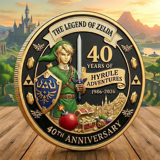 Fantasy Hero Adventure Commemorative Coin – 40th Anniversary Collector Edition