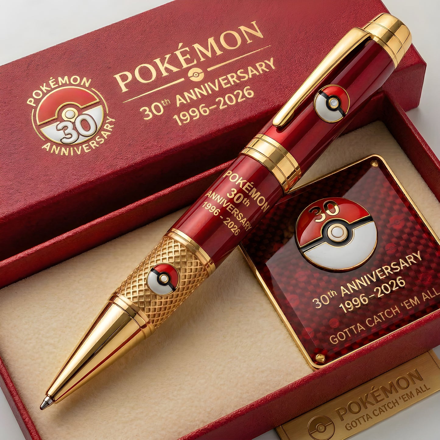 Monster Trainer Anniversary - Custom Name Pen, 30th Anniversary Collector Gift for Fans