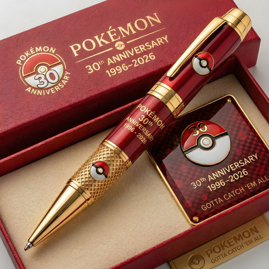 Monster Trainer Anniversary - Custom Name Pen, 30th Anniversary Collector Gift for Fans