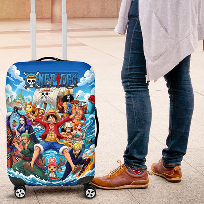 Personalized Grand Sea Treasure - Adventure Luggage Cover