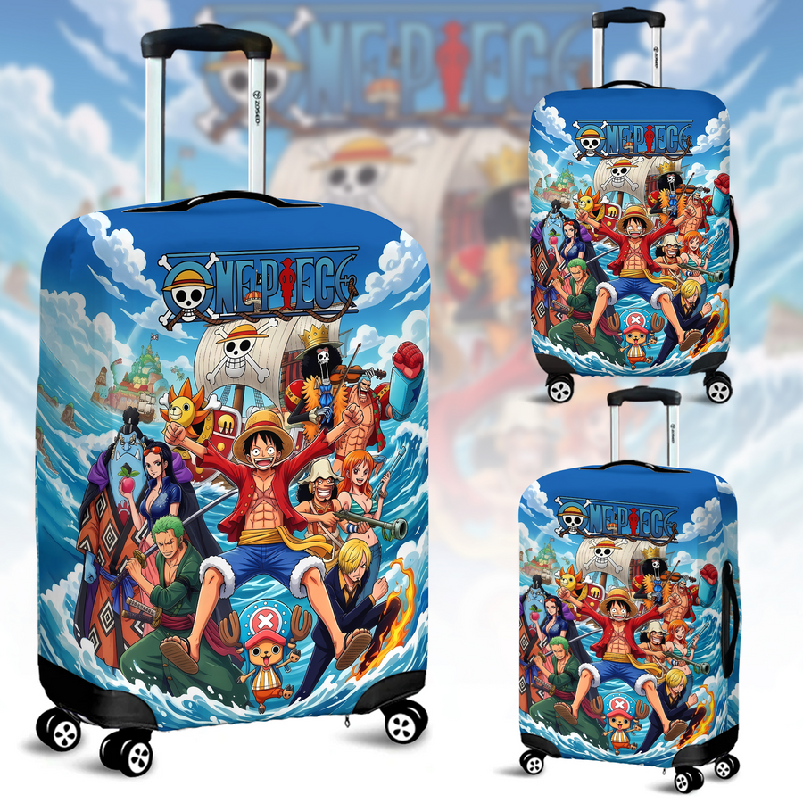 Personalized Grand Sea Treasure - Adventure Luggage Cover