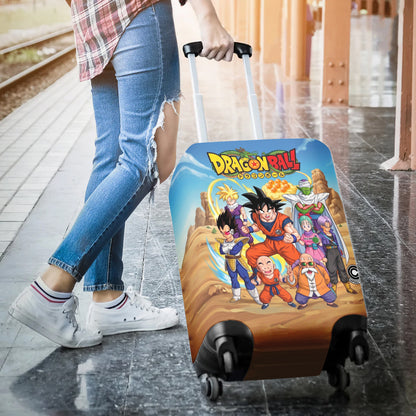 Personalized Anime Dragon Warriors - Adventure Luggage Cover