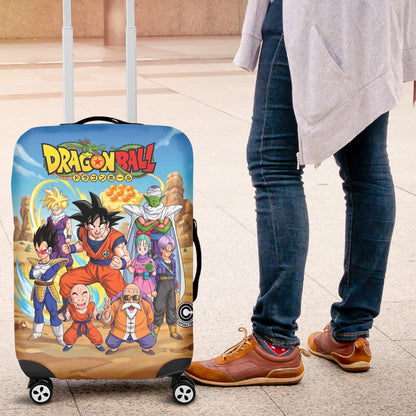 Personalized Anime Dragon Warriors - Adventure Luggage Cover