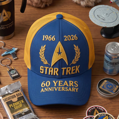 60th Anniversary Space Explorer Cap – Retro Sci-Fi Baseball Hat