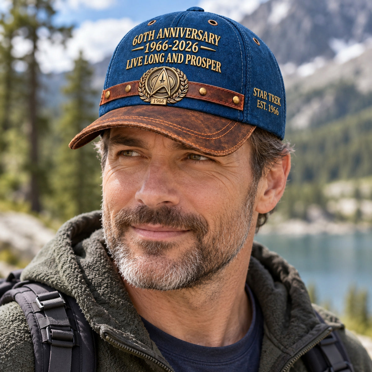60th Anniversary 1966–2026 Vintage Sci-Fi Explorer Cap