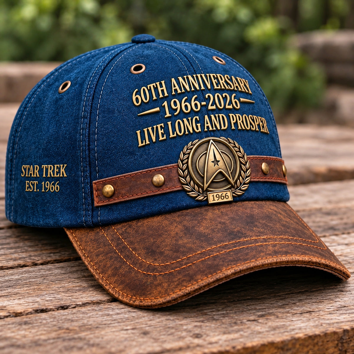 60th Anniversary 1966–2026 Vintage Sci-Fi Explorer Cap