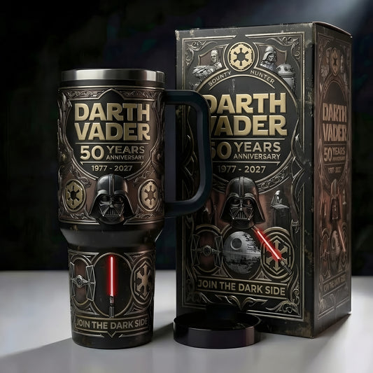 Galactic Dark Warrior - Personalized The Force Insulated Tumbler