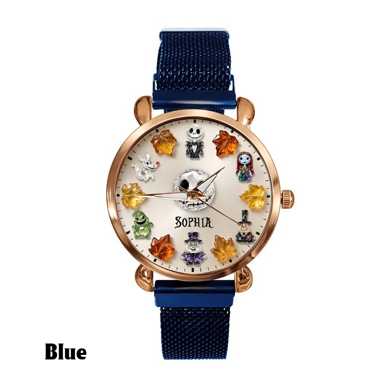 Custom Autumn Nightmare Friends Handwatch - Personalized Cute Nightmare Watch