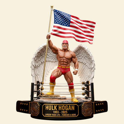 Legend Tribute Acrylic Plaque – Personalized Memorial For H Hogan