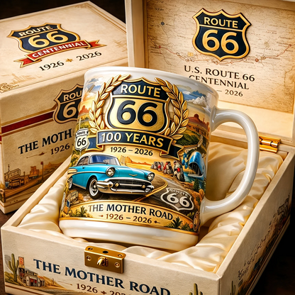 U.S. Route 66 Centennial Commemorative Mug（Limited Edition)