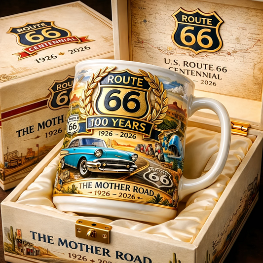 U.S. Route 66 Centennial Commemorative Mug（Limited Edition)