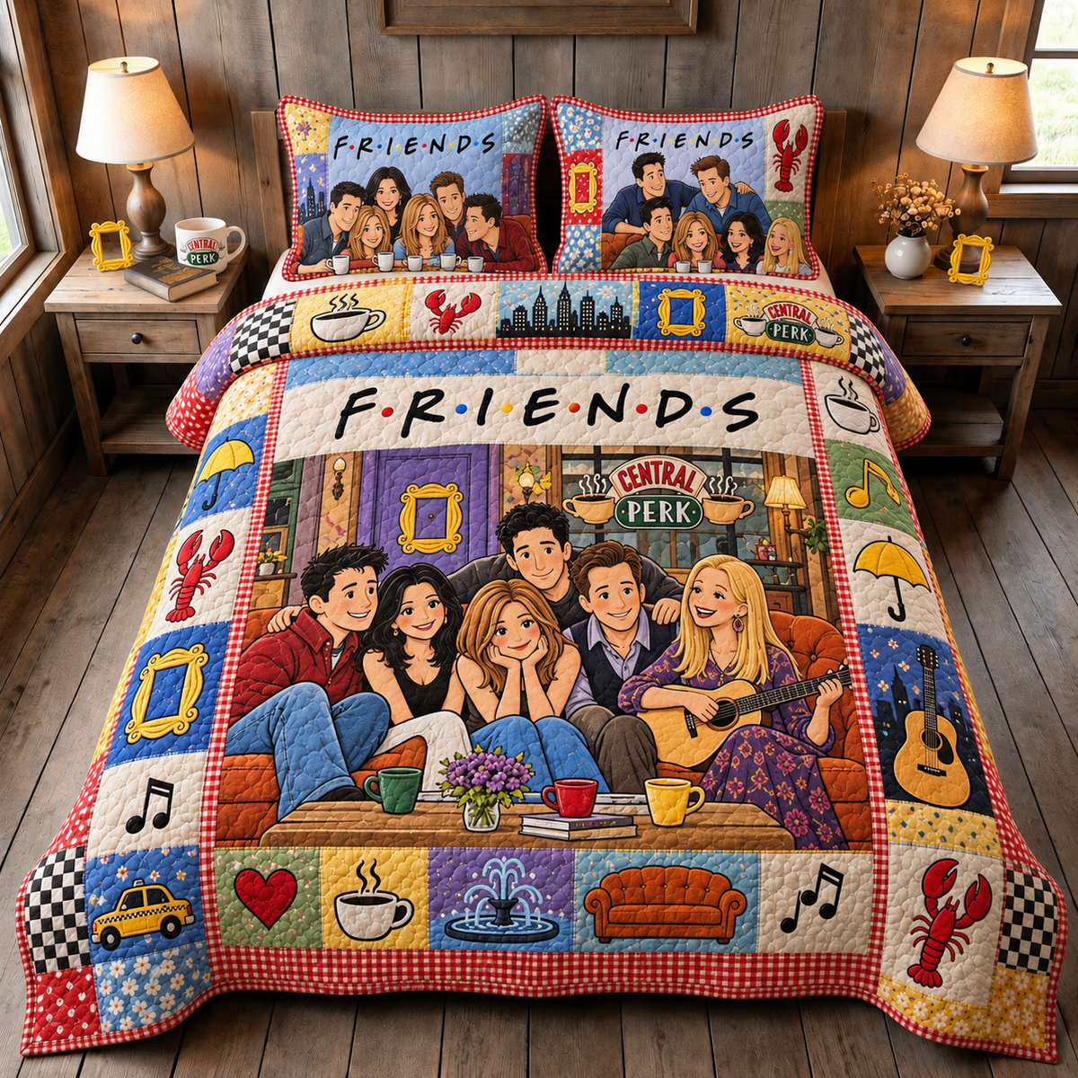 Forever Together Friendship Quilt Set – Cozy Moments Bedding Gift