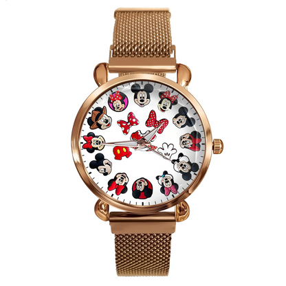Mouse Happy Time - Personalized Mouse Women Hand Watch