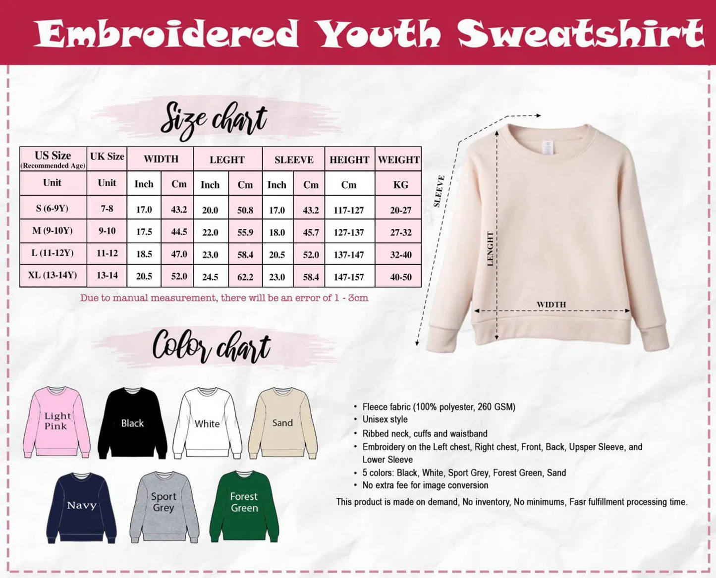 Personalized PokaDad Character Embroidered Sweatshirt, First Father's Day Gift for Dad