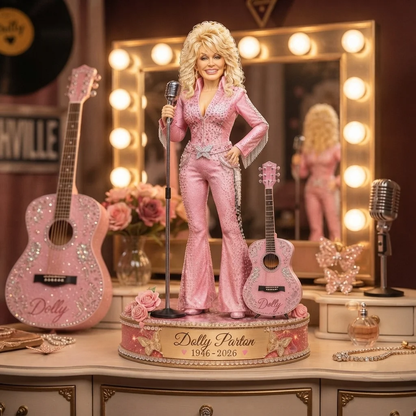 Country Music Queen v5 Acrylic Plaque – Rhinestone Stage Legend Collector Gift