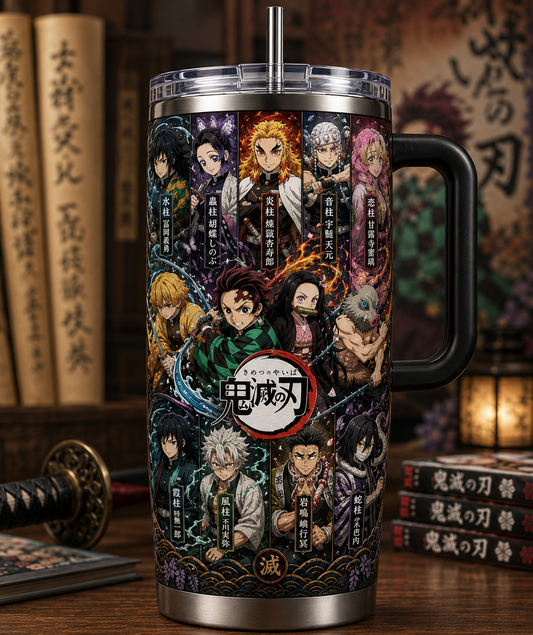 Demon Hunter - Personalized Darkness Hunter Insulated Tumbler