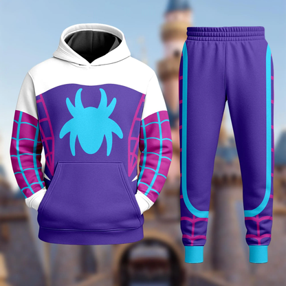 Personalized Spider Hero v3 Hoodie and Sweatpants Set