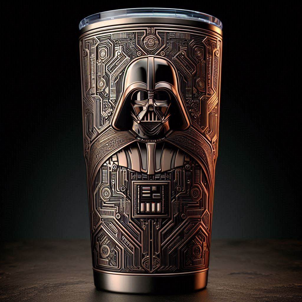 Hello Darkness 2- Personalized The Force Tumbler
