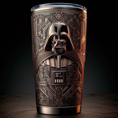 Hello Darkness 2- Personalized The Force Tumbler