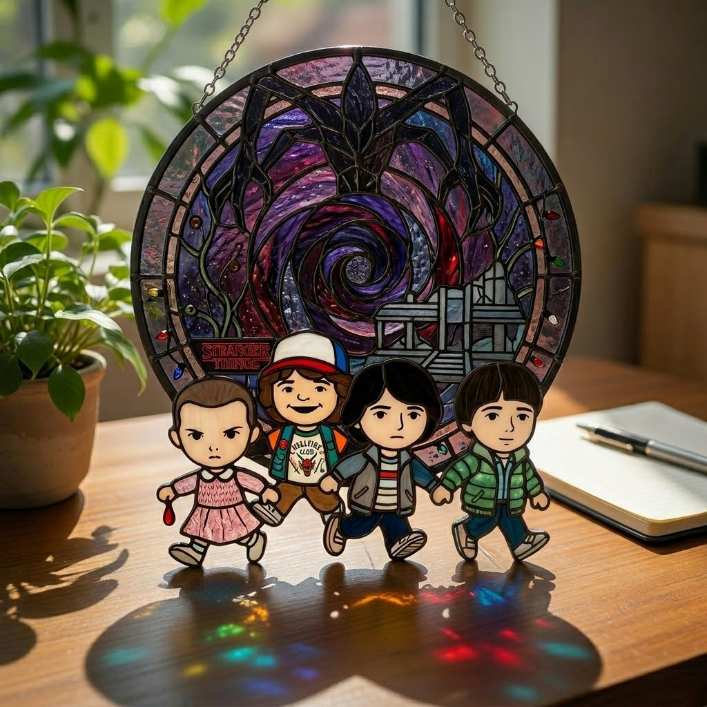 One Last Adventure Stranger Film Suncatcher Home Decor Home 3D Visual Effect