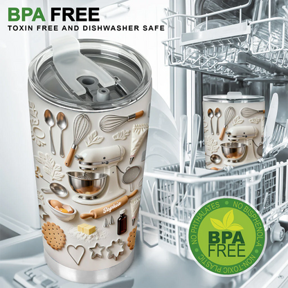Love Baking - Personalized Baking Tumbler