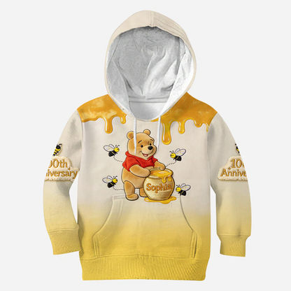 Honey Bear 100th Anniversary - Personalized Mouse All Over Shirt